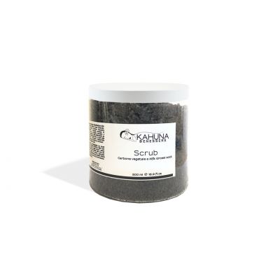 Scrub Carbone vegetale e Alfa idrossi acidi