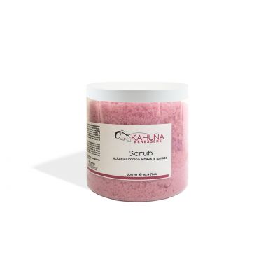 Scrub acido ialuronico e bava di lumaca